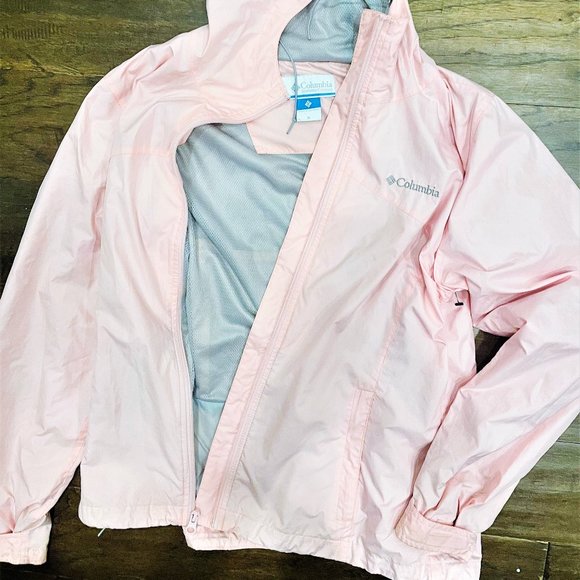 Columbia Flash Challenger Blush Pink Windbreaker, Size M - Picture 12 of 13
